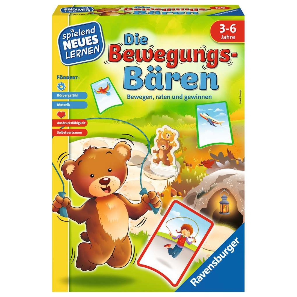 Ravensburger 20568 Spielend Neues Lernen - Die Bewegungs-Bären