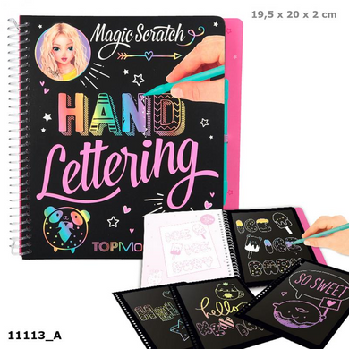 Depesche 11113 TOP Model - Magic Scratch (Hand Lettering)