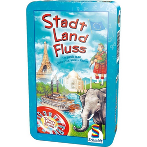 Schmidt Spiele 51212 Bring-Mich-Mit Metalldose - Metallbox Stadt Land Fluss