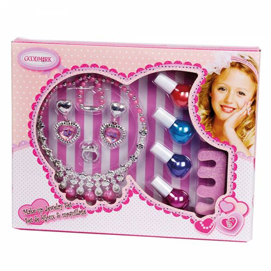 Goodmark 02020847 Make-Up Schmuck Set - 10-teilig