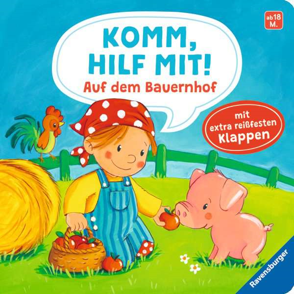 Ravensburger 43994 Komm hilf mit! - Auf dem Bauernhof