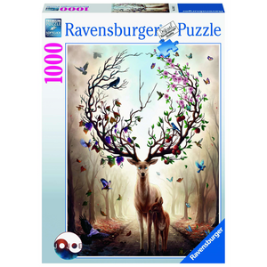 Ravensburger 15018 Erwachsenen-Puzzle - # 1000 - Magischer Hirsch