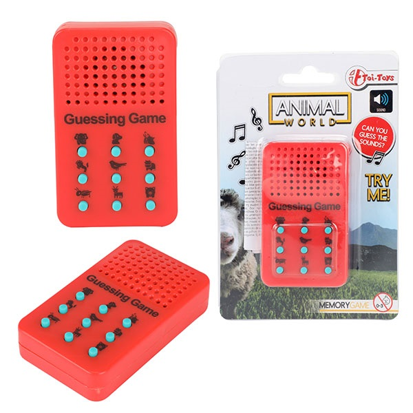 Toi-toys 52752B Mitbringsel - Scherzartikel - 9 Tiergeräusche - elektronisch
