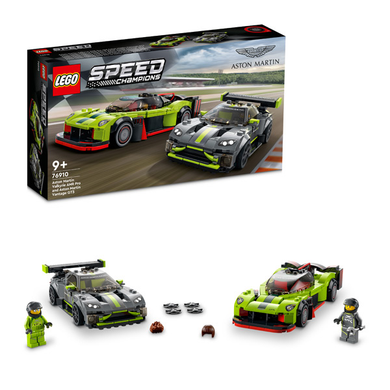 LEGO 76910 Speed Champions - Aston Martin Valkyrie - AMR Pro & Aston Martin Vantage GT3