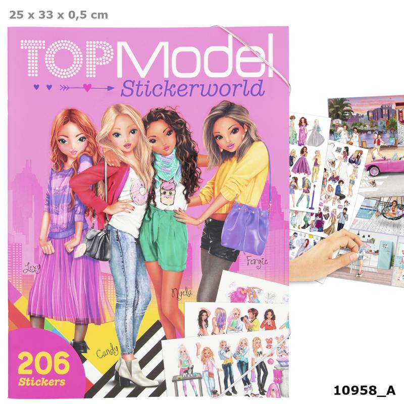 Depesche 10958 TOP Model - Stickerworld Candy Nyela Fergie Lexy