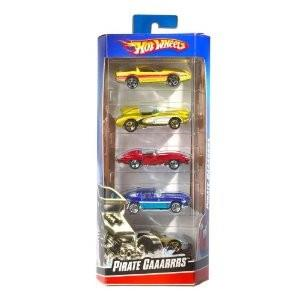 Mattel 01806 Hot Wheels - Geschenkset - 5 Fahrzeuge - sortiert