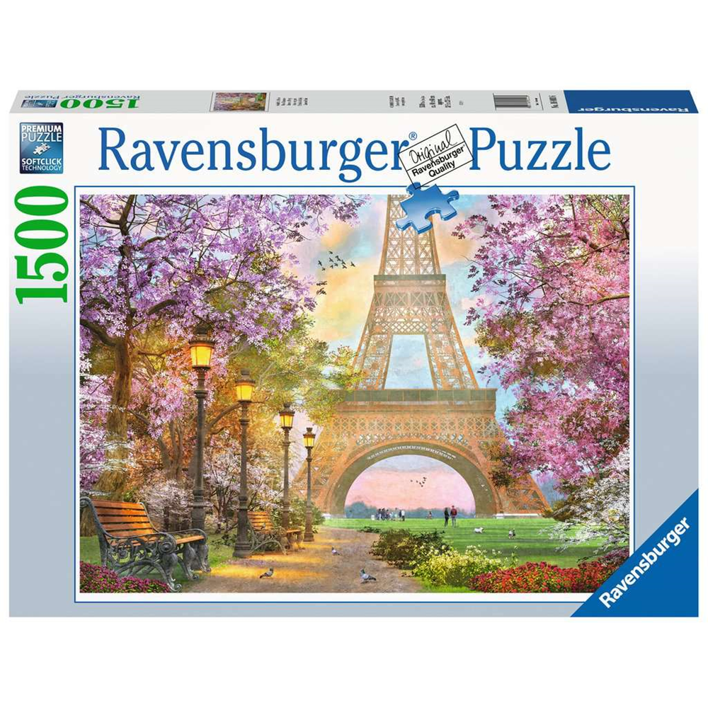 Ravensburger 16000 Erwachsenen-Puzzle - Verliebt in Paris