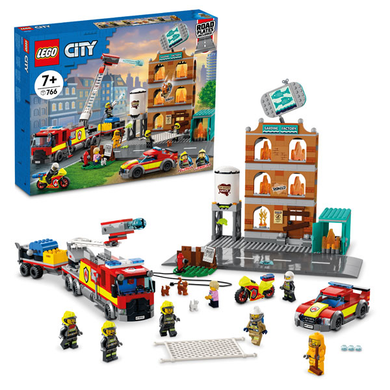 LEGO 60321 City - Feuerwehreinsatz mit Löschtruppen