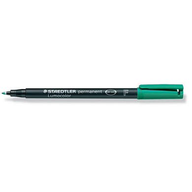 Staedtler Mars 318-5 Staedtler - Universalstift Lumocolor permanent - F grün