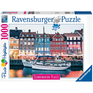Ravensburger 16739 Erwachsenen-Puzzle - # 1000 - Kopenhagen (Dänemark)