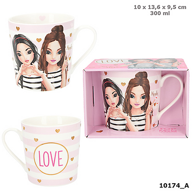 Depesche 10174 TOP Model - LOVE - Becher im Geschenkkarton