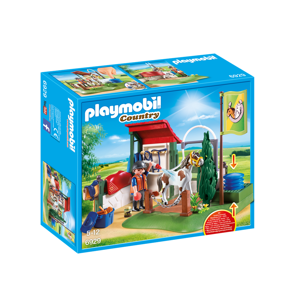 Playmobil 6929 Country - Reiterhof - Pferdewaschplatz
