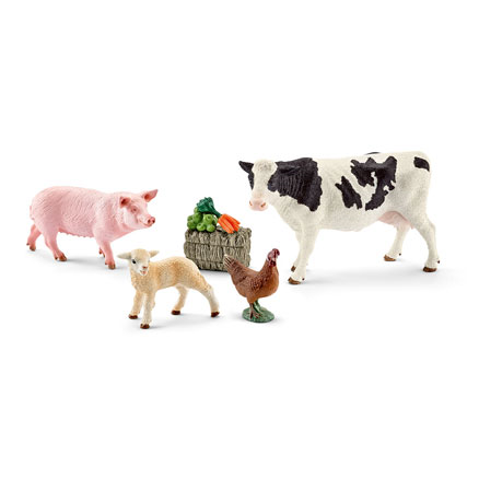 Schleich 41424 Farm World - Meine 1. Bauernhoftiere