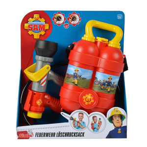 Simba Dickie 109252126 Simba Toys - Feuerwehrmann Sam - Feuerwehr Tankrucksack Sam