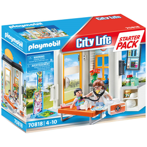 Playmobil 70818 City Life - Krankenhaus - Starter Pack Kinderärztin