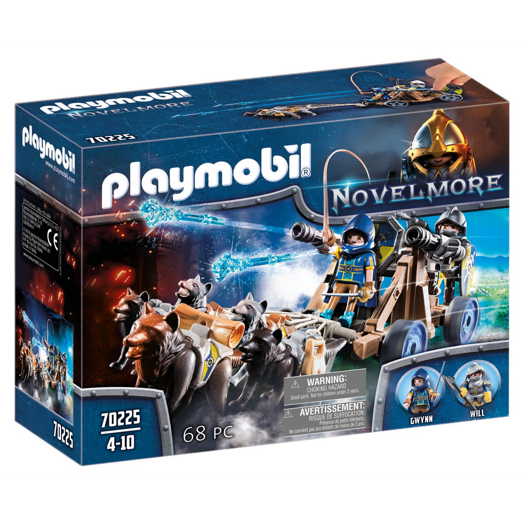 Playmobil 70225 Novelmore - Wolfsgespann und Wasserkanone