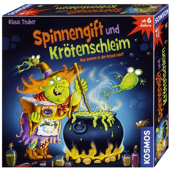 Kosmos 698652 Spiele - Spinnengift und Krötenschleim