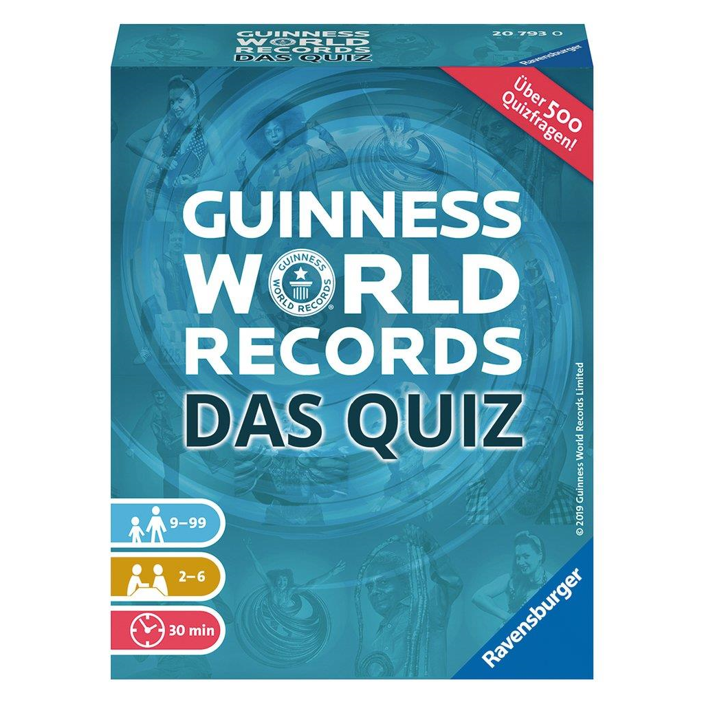 Ravensburger 20793 Guinness World Records - Das Quiz