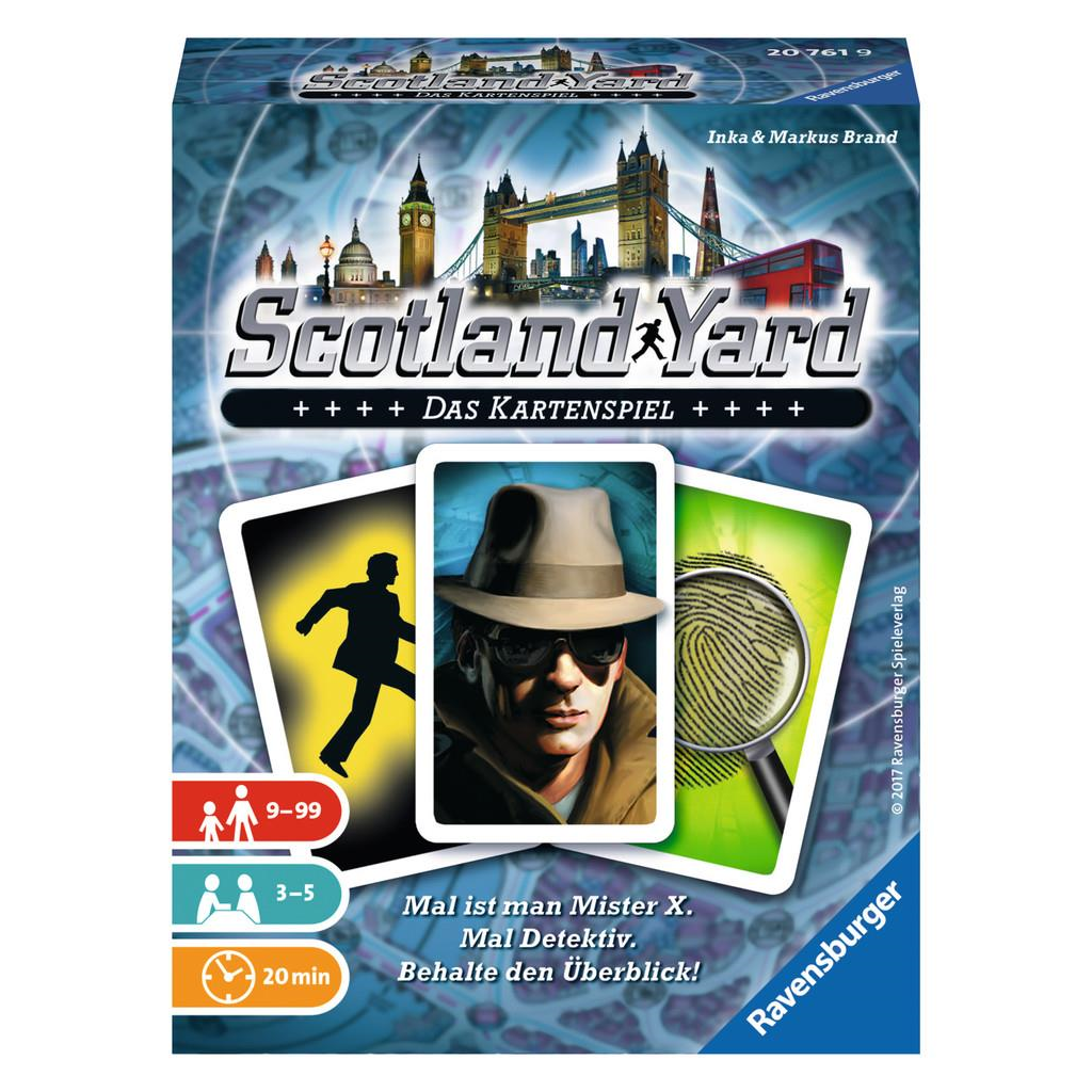Ravensburger 20761 Scotland Yard - Das Kartenspiel