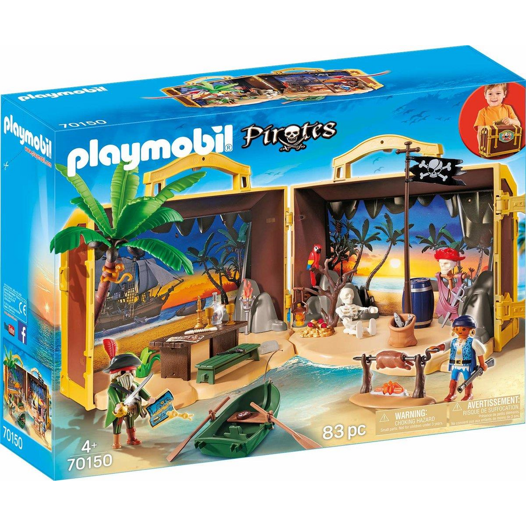 Playmobil 70150 Pirates - Mitnehm-Pirateninsel