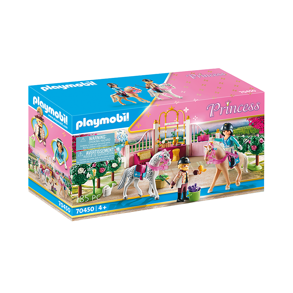 Playmobil 70450 Princess - Schloss - Reitunterricht im Pferdestall