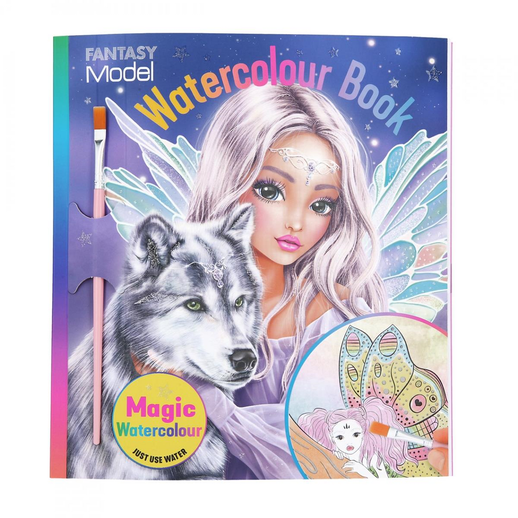 Depesche 11454 Fantasy Model - FAIRY - Watercolour Book