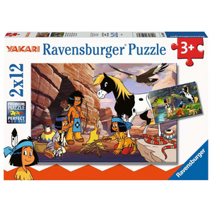 Ravensburger 05069 Kinder-Puzzle - # 12 - Unterwegs mit Yakari