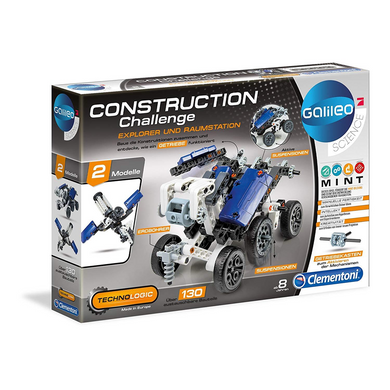 Clementoni 59074 Galileo - Construction Challenge - Explorer & Raumstation