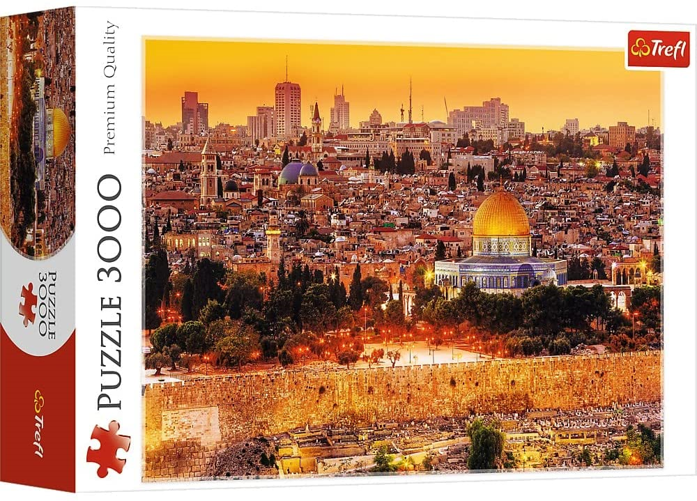 Trefl 33032 Trefl Puzzle - Premium Puzzle 3000 Teile - Jerusalem