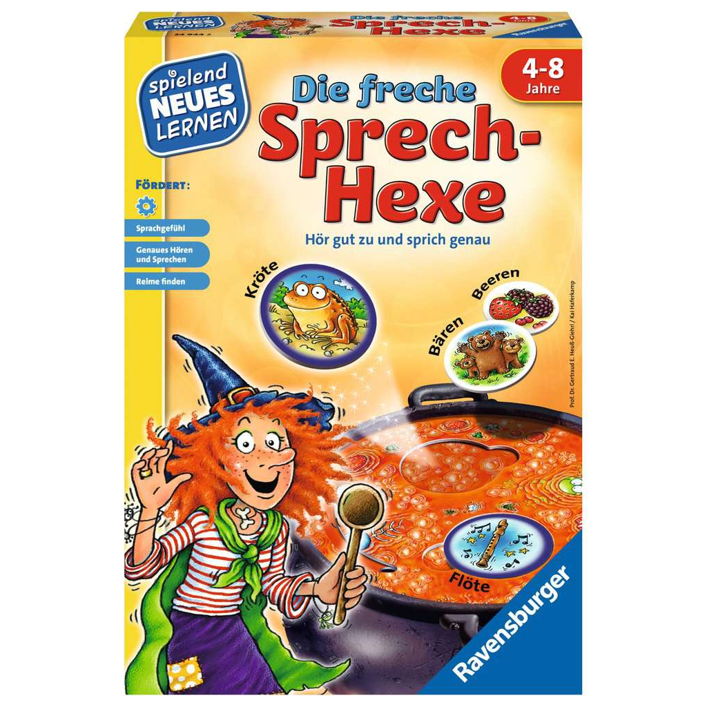 Ravensburger 24944 Spielend Neues Lernen - Die freche Sprech-Hexe