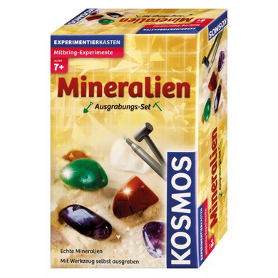 Kosmos 630447 Mitbring-Experimente - Ausgrabungsset Mineralien