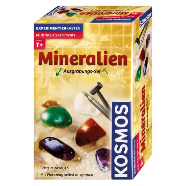 Kosmos 630447 Mitbring-Experimente - Ausgrabungsset Mineralien