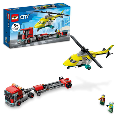 LEGO 60343 City - Hubschrauber Transporter