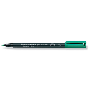 Staedtler Mars 410552011 Staedtler - Universalstift Lumocolor permanent - S grün