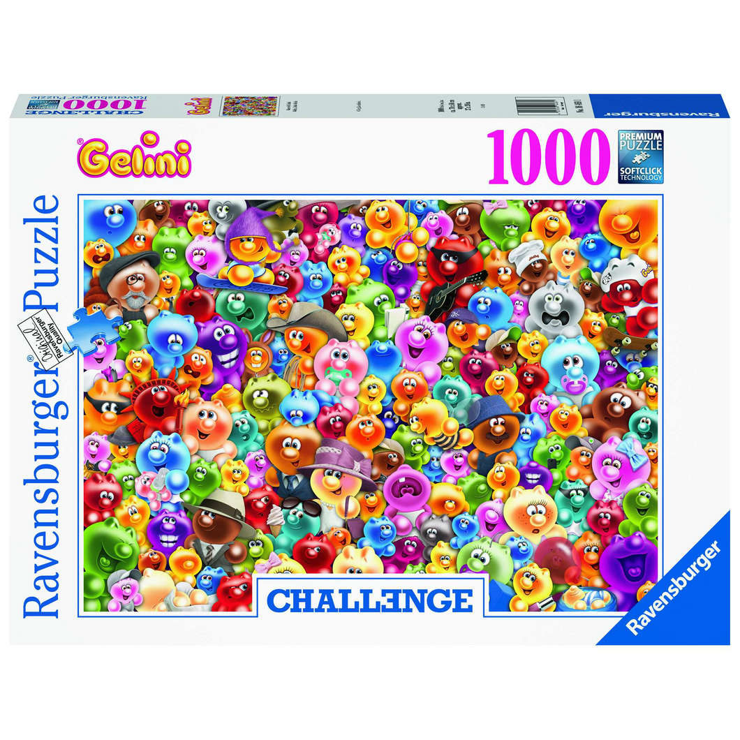 Ravensburger 16469 Erwachsenen-Puzzle - # 1000 - Ganz viel Gelini