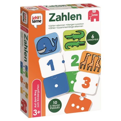Jumbo Spiele 19547 Jumbo - Kindergarten Lernspiel - Ich lerne Zahlen