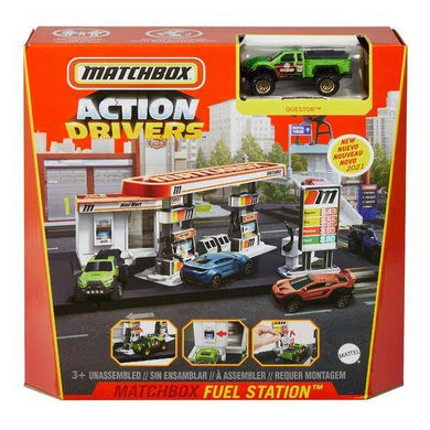 Mattel GVY84 Matchbox - Tankstellen Spielset