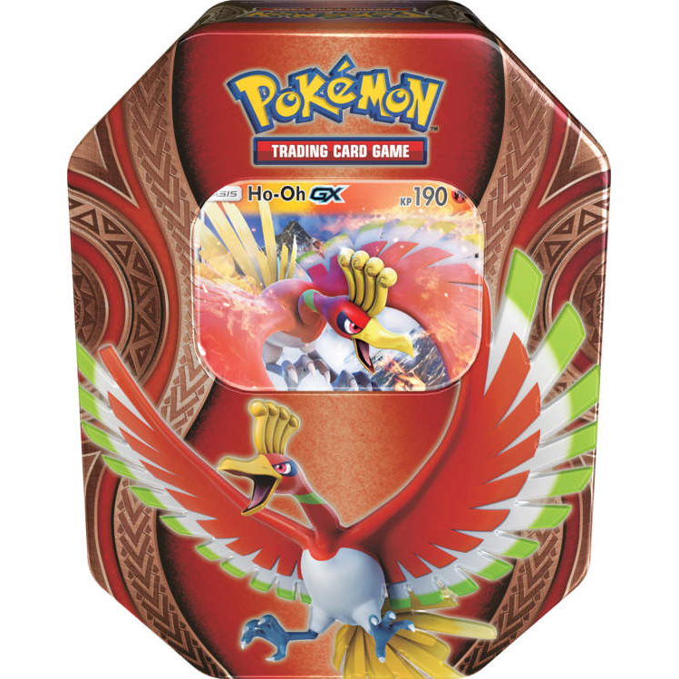 Pokémon Company 25929 Pokémon Company - Tin Box 68 - Ho-Oh GX - Deutsche Ausgabe