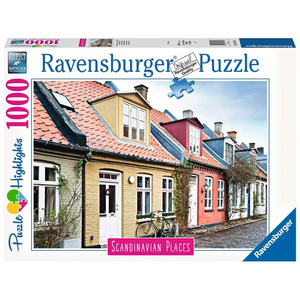 Ravensburger 16741 Erwachsenen-Puzzle - Häuser in Aarhus- Dänemark