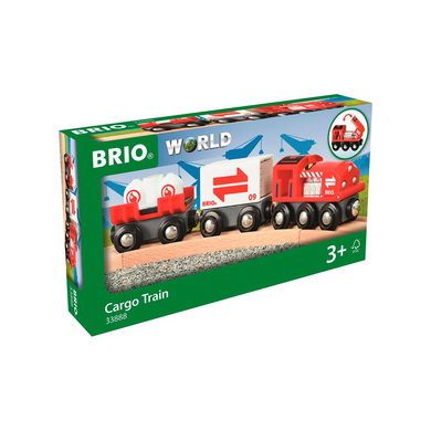 Ravensburger 63388800 BRIO - Güterzug mit Frachtladung