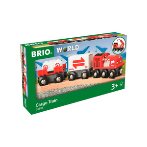 Ravensburger 63388800 BRIO - Güterzug mit Frachtladung