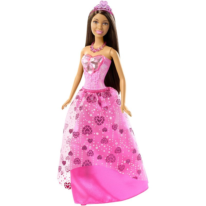Mattel DHM60 Dreamtopia - Barbie - Juwelen-Prinzessin - brünette