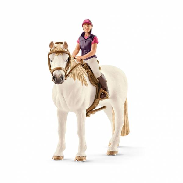 Schleich 42359 Freizeitreiterin mit Pferd