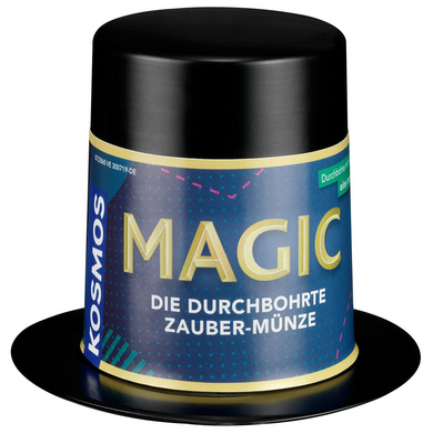 Kosmos 601744 Zaubern - Magic Mini Zauberhut - Die durchbohrte Zauber-Münze